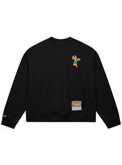 Mitchell & Ness HWC '68 Oversweep Milwaukee Bucks Crew Sweatshirt-front