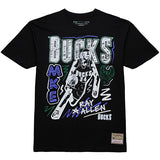 Mitchell & Ness Ray Allen Chalk It Up Milwaukee Bucks T-Shirt-front