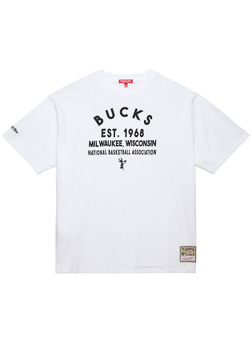 Women's Mitchell & Ness HWC '68 Class Milwaukee Bucks T-Shirt-front