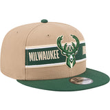 New Era Draft 2024 9Fifty Milwaukee Bucks Snapback Hat-angled right