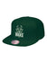 Mitchell & Ness Back To Basics Milwaukee Bucks Snapback Hat-FRONT