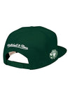 Mitchell & Ness Back To Basics Milwaukee Bucks Snapback Hat-BACK