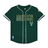 Youth Pro Standard Classic Mesh Milwaukee Bucks Baseball Jersey-front