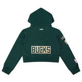 Youth Girl's Pro Standard Classic Milwaukee Bucks Hooded Sweatshirt