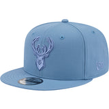 New Era 9Fifty Color Pack Blue Milwaukee Bucks Snapback Hat