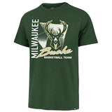 '47 Brand Side Arm Milwaukee Bucks Franklin T-Shirt