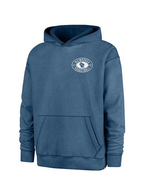 '47 Brand Montauk River Milwaukee Bucks Hooded Sweatshirt-front