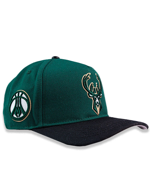 Pro Standard Milwaukee Bucks Two-Tone Classic Adjustable Hat-right