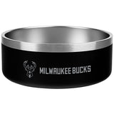 Stainless Steel Milwaukee Bucks Dog Bowl