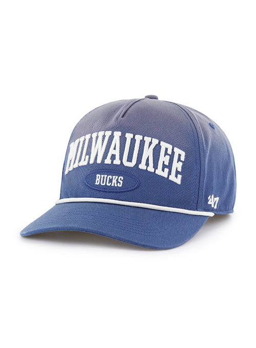 '47 Brand Montauk River Milwaukee Bucks Hitch Adjustable Hat-left