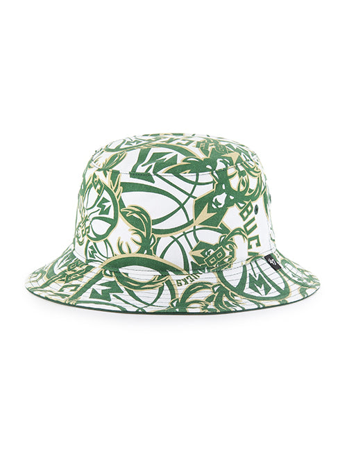 '47 Brand Brovado All Over Print Milwaukee Bucks Bucket Hat-back