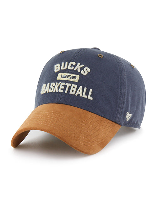 '47 Brand Raftes Milwaukee Bucks Clean Up Adjustable Hat-left