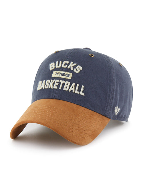 '47 Brand Raftes Milwaukee Bucks Clean Up Adjustable Hat-left