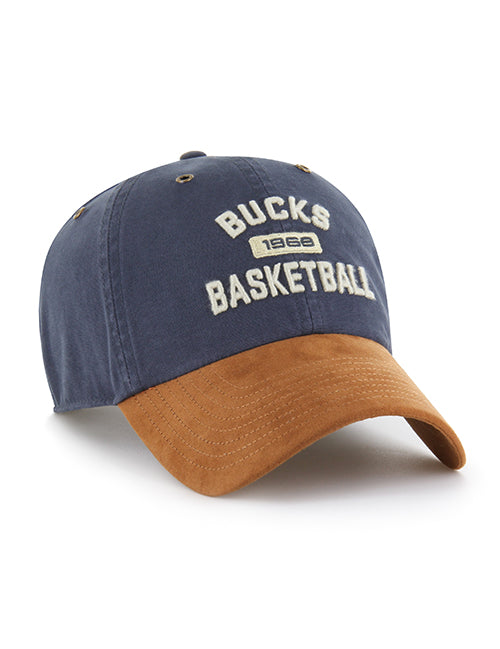 '47 Brand Raftes Milwaukee Bucks Clean Up Adjustable Hat-right