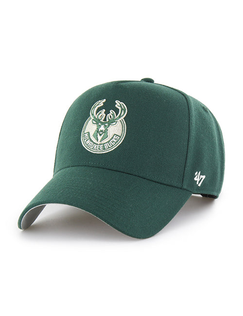 '47 Brand Ballpark Offside Milwaukee Bucks Adjustable Hat-front