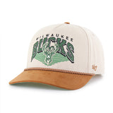 '47 Brand Pomona Wool Milwaukee Bucks Hitch Adjustable Hat-left