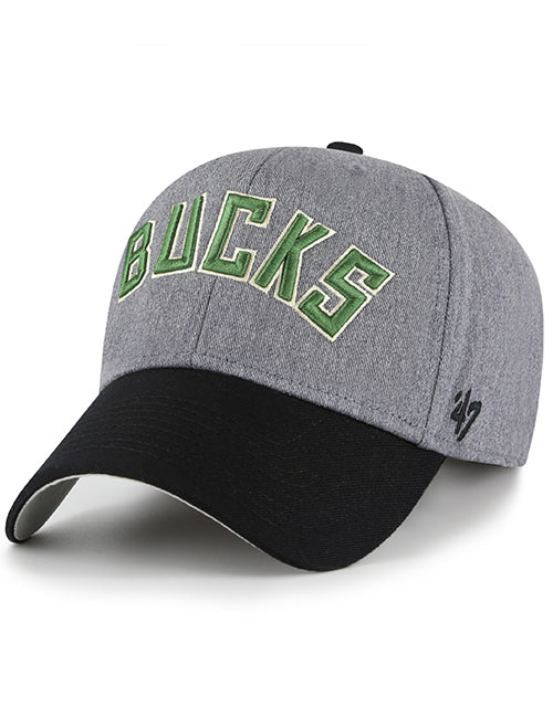 '47 Brand Granite Script MVP Milwaukee Bucks Adjustable Hat-left
