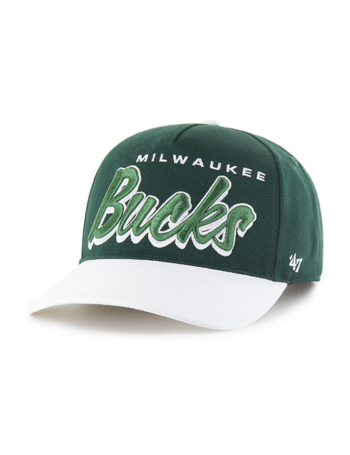 '47 Brand Drop Shadow Milwaukee Bucks Hitch Adjustable Hat-left