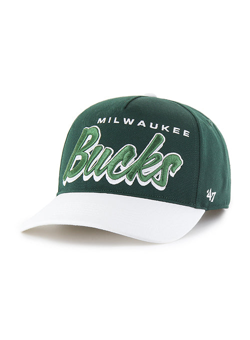 '47 Brand Drop Shadow Milwaukee Bucks Hitch Adjustable Hat-left