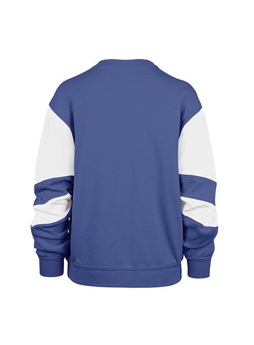Women's '47 Brand 2023-24 City Edition Nova Dorset Milwaukee Bucks Crewneck Sweatshirt- back 