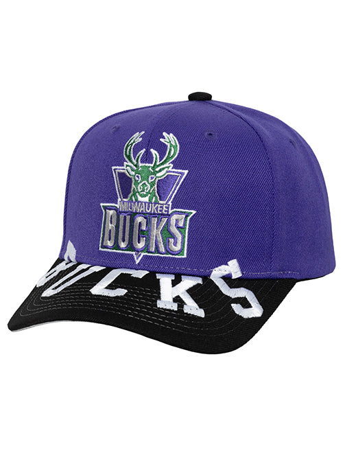 Mitchell & Ness HWC '93 Underarch Milwaukee Bucks Adjustable Hat-front