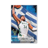 Wincraft Giannis Antetokounmpo Greece Flag Milwaukee Bucks Magnet