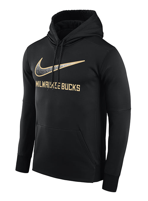 Nike Therma Gradient Swoosh Milwaukee Bucks Hooded Sweatshirt