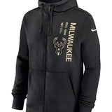 Nike Club Namedrop Milwaukee Bucks Full-Zip Hooded Sweatshirt