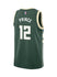 Nike 2022 Icon Edition Taurean Prince Milwaukee Bucks Swingman Jersey-BACK