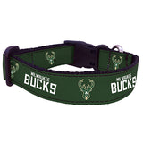 All Star Dogs Milwaukee Bucks Dog Collar