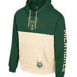 Stadium Essentials Baseline Milwaukee Bucks Hooded Sweatshirt-front