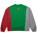 Mitchell & Ness HWC '68 Milwaukee Bucks Heritage Crewneck Sweatshirt-back