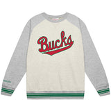 Mitchell & Ness HWC '68 Milwaukee Bucks Heritage Hooded Sweatshirt-FRONT