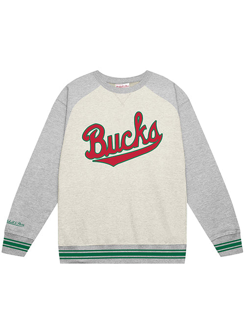 Mitchell & Ness HWC '68 Milwaukee Bucks Heritage Hooded Sweatshirt-FRONT