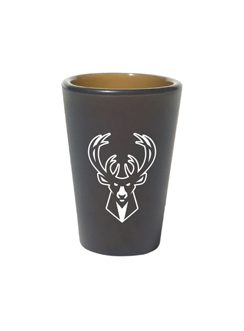 Wincraft Schnapsglas aus Silikon mit Milwaukee Bucks-Motiv, 42,2 ml