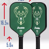 Franklin Icon Milwaukee Bucks Pickle Ball Paddle