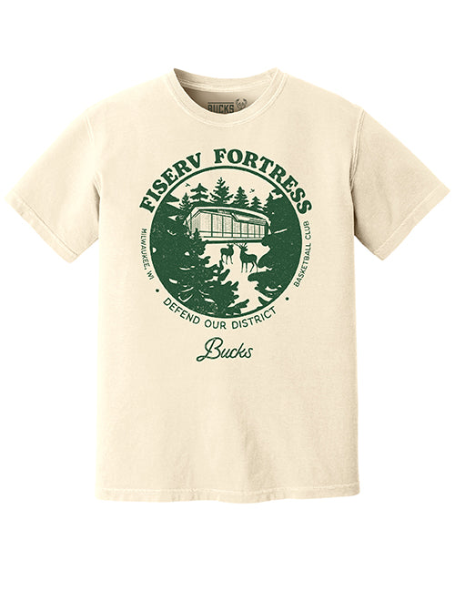 Item Of The Game Fiserv Fortress Milwaukee Bucks T-Shirt