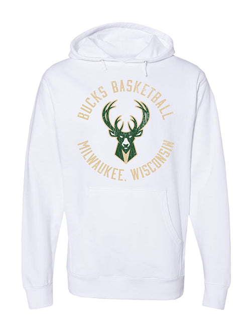 Item Of The Game Wordmark Icon Milwaukee Bucks Hooded Sweatshirt