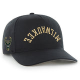 '47 Brand Upside Down City Hitch Milwaukee Bucks Adjustable Hat-right