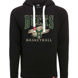 Sportiqe Olsen Greenwich Velvet Milwaukee Bucks Hooded Sweatshirt-front