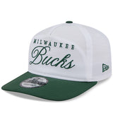 New Era Draft 2025 Golfer Milwaukee Bucks Adjustable Hat-left