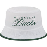 New Era Draft 2025 Milwaukee Bucks Bucket Hat-front