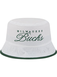 New Era Draft 2025 Milwaukee Bucks Bucket Hat-front