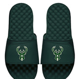 ISlide Primary Icon Green Milwaukee Bucks Sandals