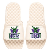 ISlide HWC '93 Primary Cream Milwaukee Bucks Sandals