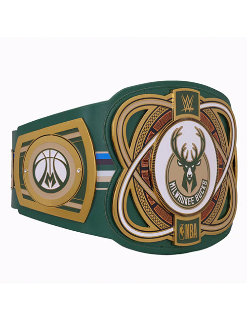 WWE Legacy Milwaukee Bucks Title Belt-right