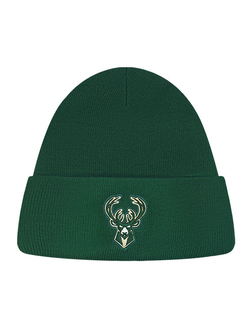 Pro Standard Varsity Wool Milwaukee Bucks Knit Hat-front