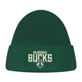 Pro Standard Varsity Wool Milwaukee Bucks Knit Hat-back