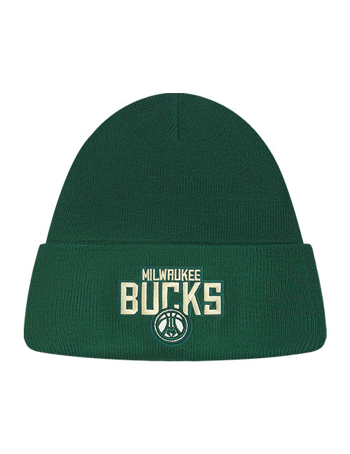 Pro Standard Varsity Wool Milwaukee Bucks Knit Hat-back