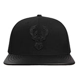 Pro Standard Vanguard Washed Milwaukee Bucks Snapback Hat-front